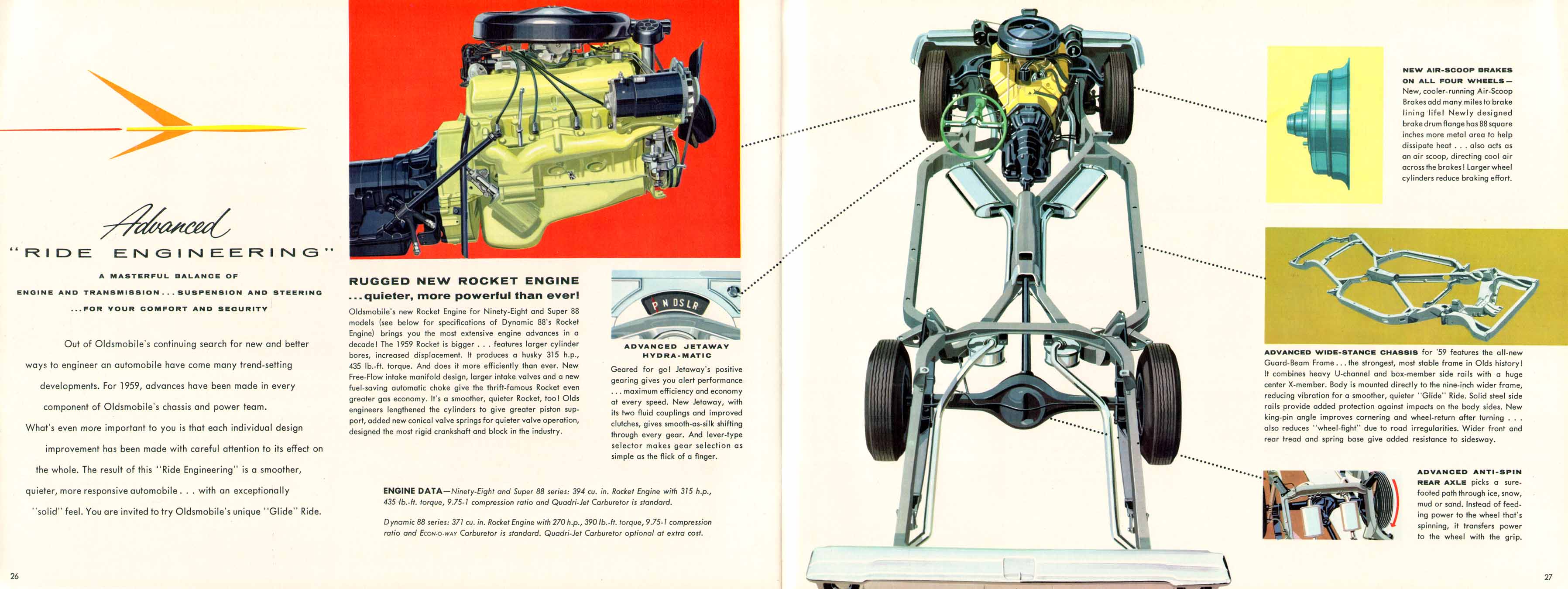1959 Oldsmobile Motor Cars Brochure Page 1
